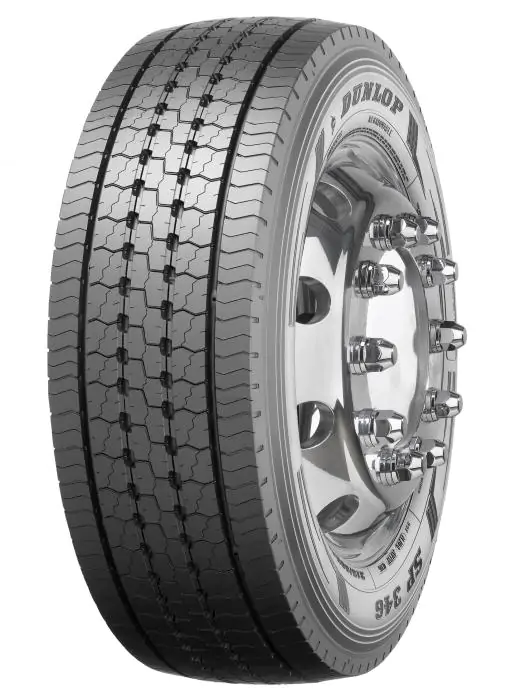 Вантажна рульова автомобільна шина Dunlop SP346
