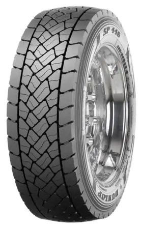 Вантажна ведуча автомобільна шина Dunlop SP446