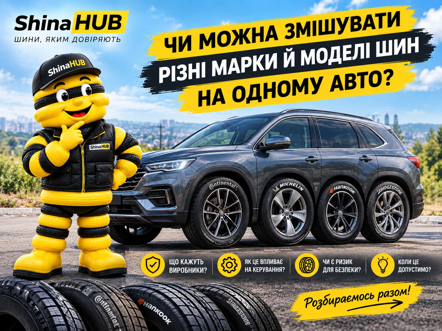 Марки та моделі змішування