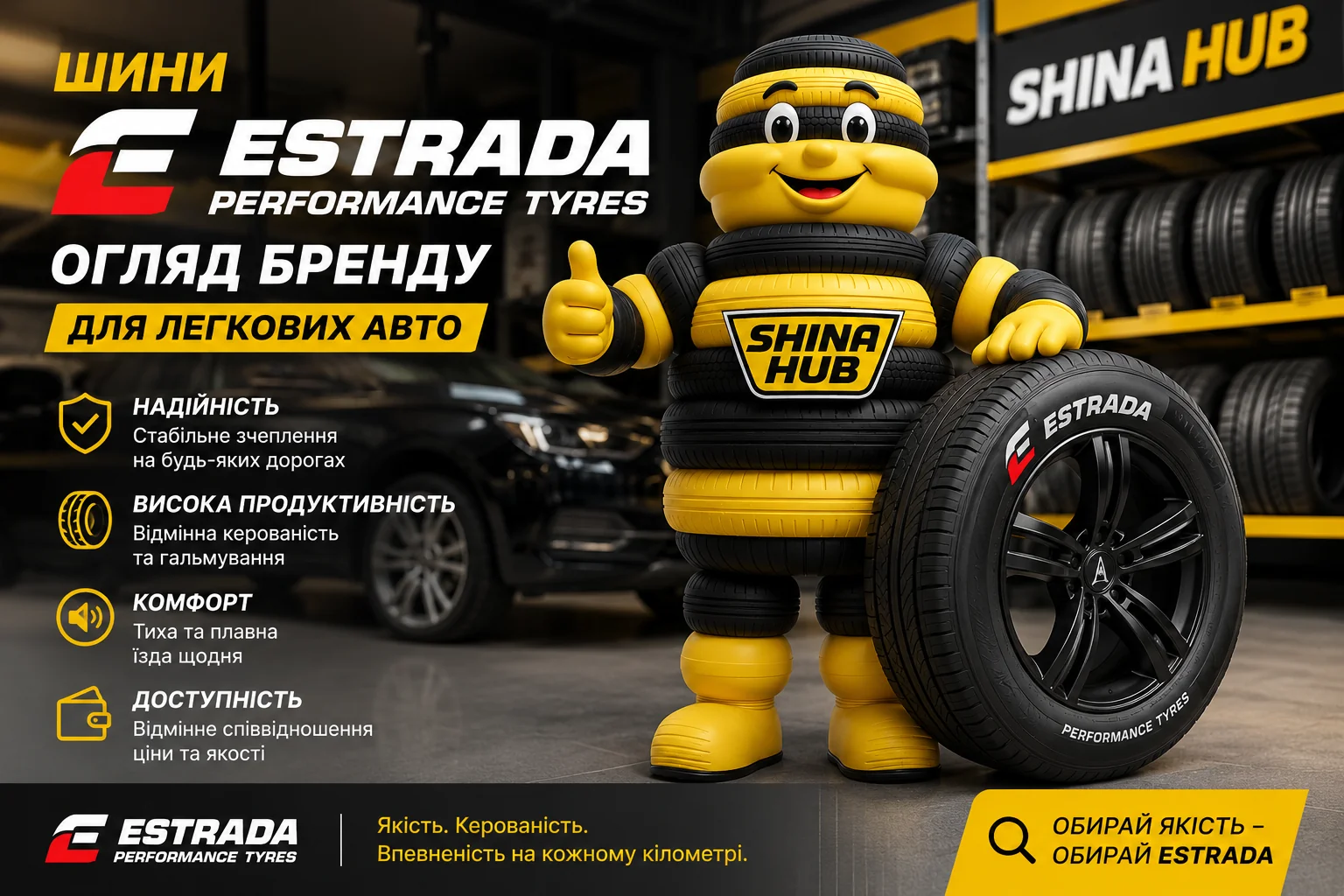 Шини Estrada
