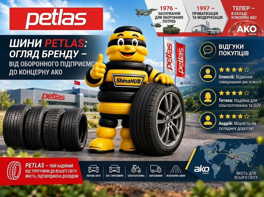 шини Petlas