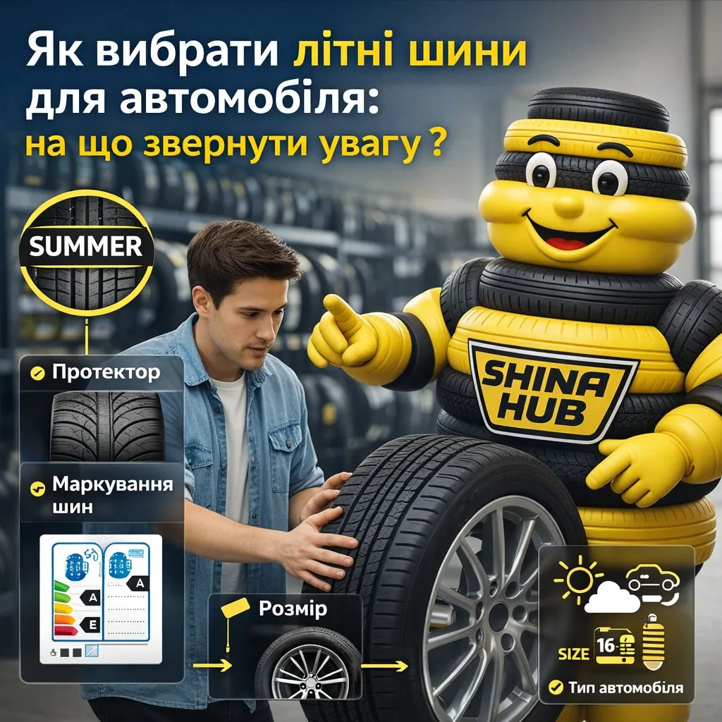 Як вибрати літні шини для автомобіля: на що звернути увагу